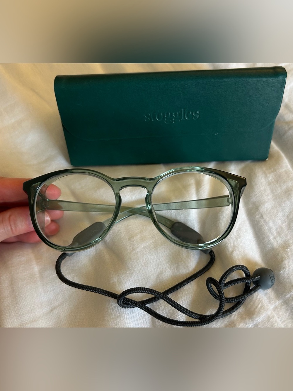 Sloggles Round Glasses with Strap & Case